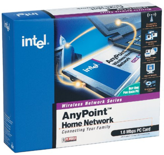 Intel(R) AnyPoint(TM) Home Network Wireless API Protocol Driver v.1.7.0.25 Windows 2000 / XP 32 bits