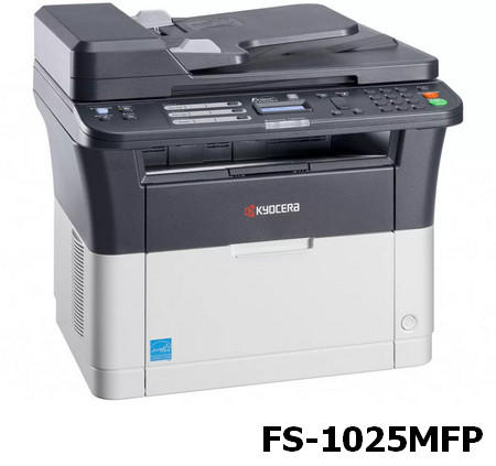 Kyocera FS-1025MFP Print & Scan Drivers v.5.3.2306 Windows XP / Vista / 7 / 8 / 8.1 / 10 32-64 bits