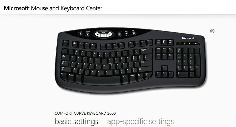 Comfort Curve Keyboard 3000 Drivers