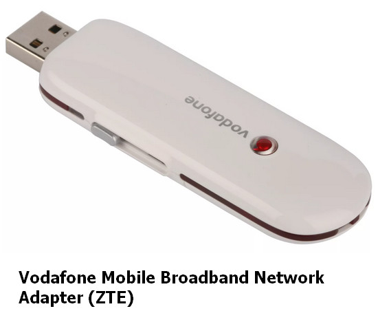 Vodafone Mobile Broadband Network Adapter (ZTE) Drivers v.12.0.0.36 Windows XP / Vista / 8 / 8.1 / 10 32-64 bits