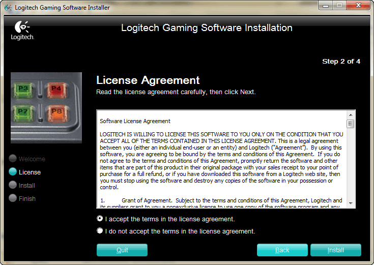 Logitech profiler software f710