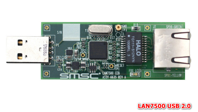 Microchip LAN7500 USB to Ethernet Adapter Driver
