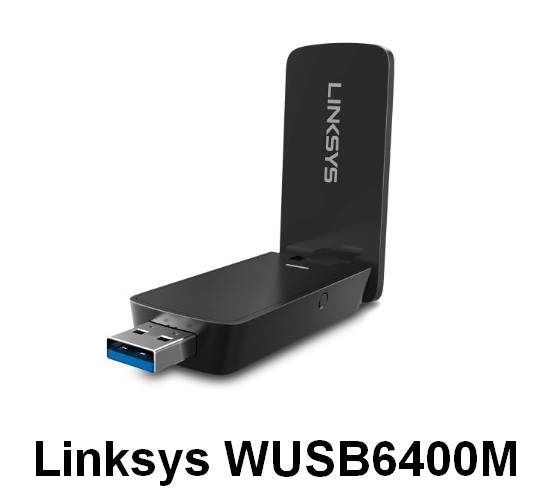 Linksys WUSB6400M AC1200 MU-MIMO USB Wi-Fi Adapter