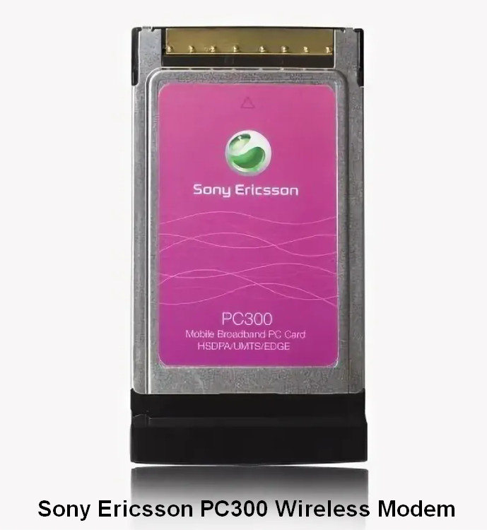 Sony Ericsson PC300 Wireless Modem Drivers