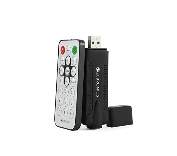 Zebronics USB External TV Tuner ZEB-TU1000