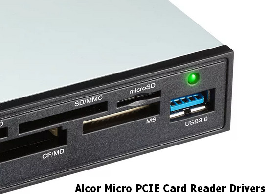 Alcor Micro PCIE Card Reader Drivers