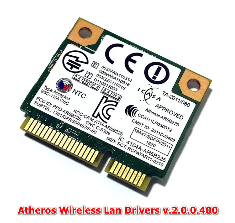 Qualcomm Atheros Wireless Lan Drivers