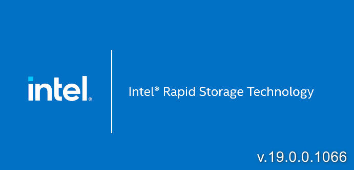 Intel Rapid Storage Technology (RST) Drivers