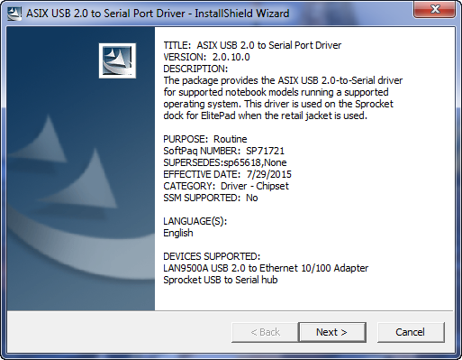 Intel USB Driver for Windows 7 — Скачать